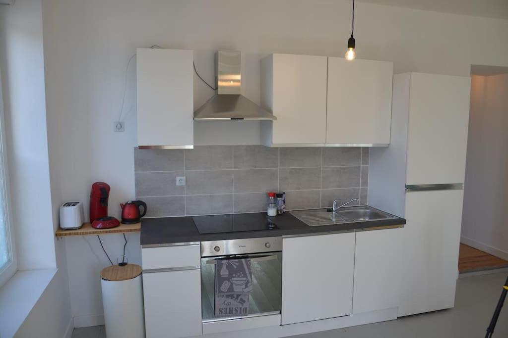 Gite De La Gare - Avec Parking Apartment Hesdigneul-les-Boulogne Bagian luar foto